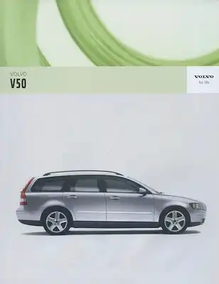 Volvo V 50 Prospekt 2006