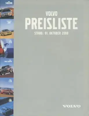 Volvo Preisliste 10.2000