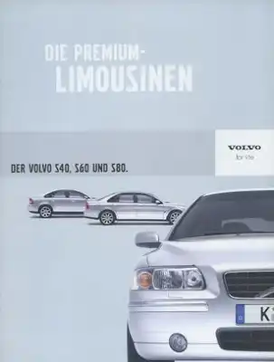 Volvo S 40 / 60 / 80 Prospekt 2005