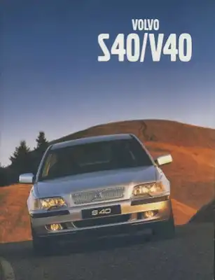 Volvo S 40 / V 40 Prospekt 2001