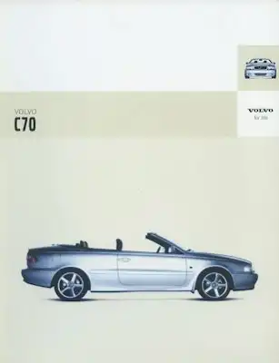 Volvo C 70 Prospekt 2004