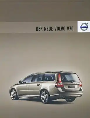 Volvo V 70 Prospekt 2008