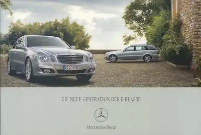 Mercedes-Benz E-Klasse Limousinen / T-Modelle Prospekt 11.2006