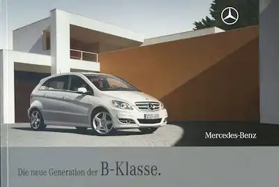 Mercedes-Benz B-Klasse Prospekt 6.2008