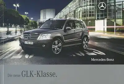 Mercedes-Benz GLK-Klasse Prospekt 10.2008