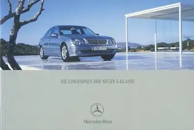 Mercedes-Benz E-Klasse Limousinen Prospekt 2.2002