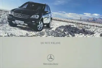 Mercedes-Benz M-Klasse Prospekt 12.2005
