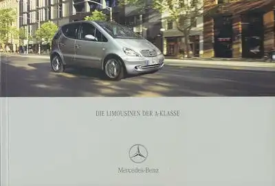 Mercedes-Benz A-Klasse Prospekt 8.2001