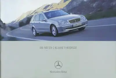 Mercedes-Benz C-Klasse T-Modelle Prospekt 12.2000