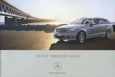 Mercedes-Benz C-Klasse T-Modelle Prospekt 8.2007