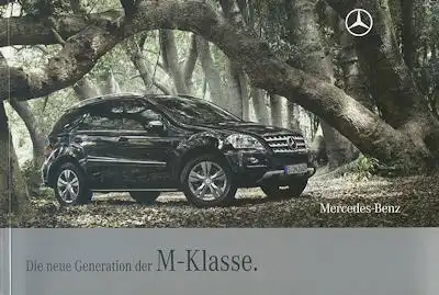 Mercedes-Benz M-Klasse Prospekt 10.2008