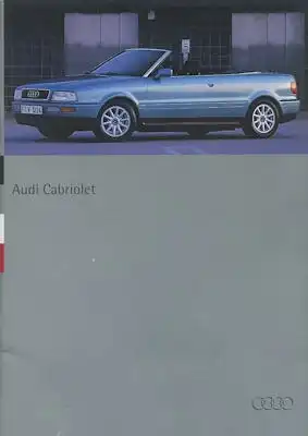 Audi Cabriolet Prospekt 7.1994