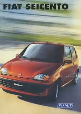Fiat Seicento Prospekt 1998