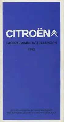 Citroen Farben 1982
