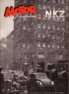 Motor Rundschau 1951 Heft 23