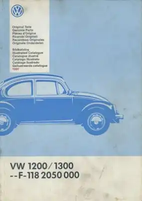 VW Käfer 1200 1300 Bildkatalog 1961-1974 (von 1991)