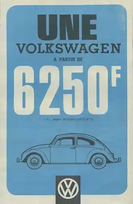 VW Preisliste 1967 f