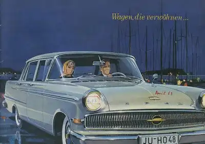 Opel Kapitän Prospekt 1963