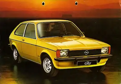Opel Kadett C Prospekt 9.1977
