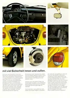 VW Käfer 1303 LS Cabriolet Prospekt 7.1973