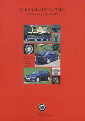BMW Alpina E 36 Teile-Prospekt 6.1996