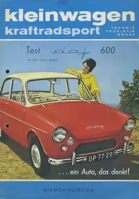 Daf 600 Test ca. 1960