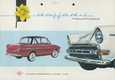 Daf Daffodil variomatic Prospekt 9.1961