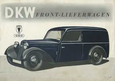 DKW Front-Lieferwagen Prospekt 2.1939