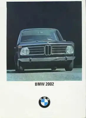 BMW 2002 Prospekt 9.1970