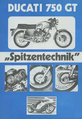 Ducati 750 GT Prospekt 1971-1975