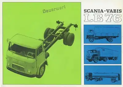 Scania Vabis LB 76 Prospekt 1965/66