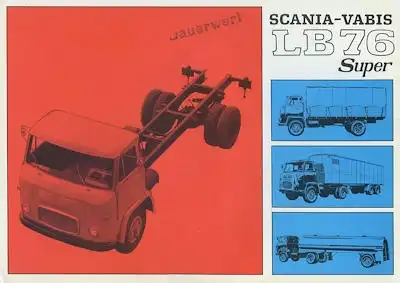 Scania Vabis LB 76 Super Prospekt 1965/66