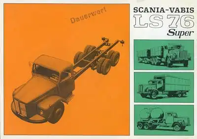 Scania Vabis LS 76 Super Prospekt 1965/66