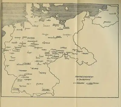 Horch Verzeichnis der Händler 3.1934