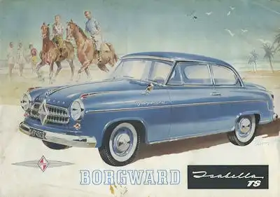 Borgward Isabella TS Prospekt ca. 1955