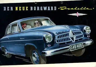 Borgward Isabella Prospekt 8.1954