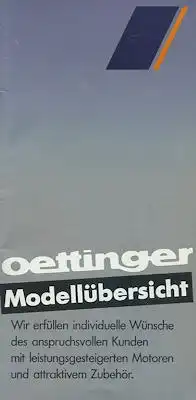 Oettinger Programm 1989