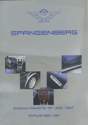 VW Spangenberg Zubehör Prospekt 2000/2001