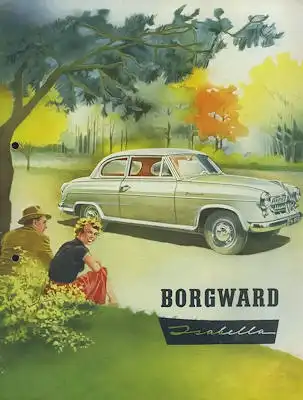 Borgward Isabella Prospekt 8.1956