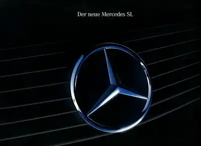 Mercedes-Benz SL Prospekt-Mappe 8.1990