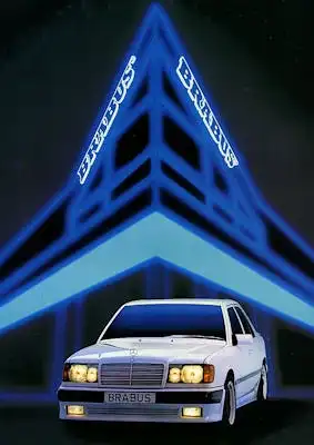Mercedes-Benz Brabus Programm ca. 1985