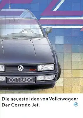VW Corrado Jet Prospekt 4.1991