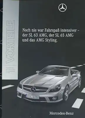 Mercedes-Benz Vorteile SL 63/65 AMG 1.2008