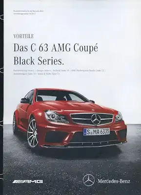 Mercedes-Benz Vorteile C 63 AMG Black Series 9.2011