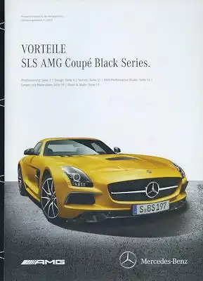 Mercedes-Benz Vorteile SLS AMG Coupé Black Series 11.2012