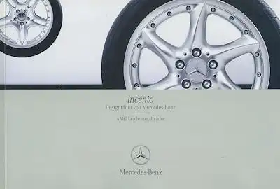 Mercedes-Benz AMG Leichtmetallräder Programm 7.2002