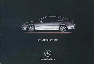 Mercedes-Benz CLK 55 AMG Prospekt 2.2002