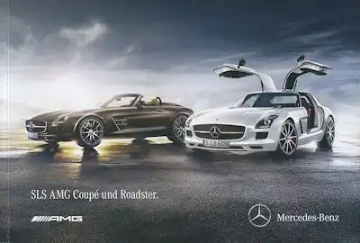 Mercedes-Benz SLS AMG Coupé + Roadster Prospekt 10.2012