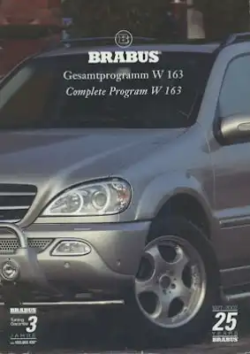 Mercedes-Benz / Brabus M-Klasse Prospekt 2002