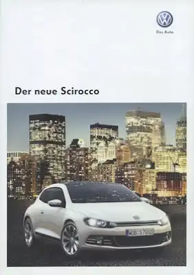 VW Scirocco 3 Prospekt 2.2008